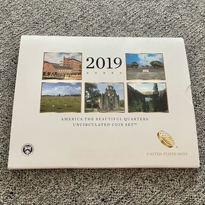 2019 America the Beautiful Quarter Set
